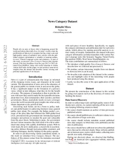 News Category Dataset