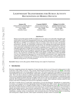 Transformer-based Models to Deal with Heterogeneous Environments in Human Activity Recognition