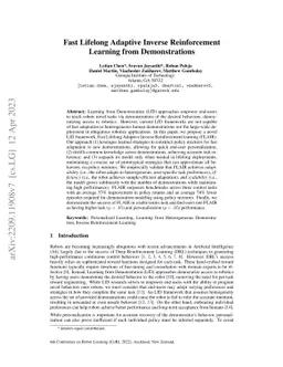 Fast Lifelong Adaptive Inverse Reinforcement Learning from
  Demonstrations