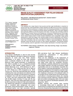 Image Quality Assessment for Foliar Disease Identification (AgroPath)