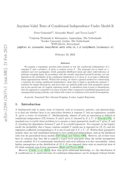 Anytime Valid Tests of Conditional Independence Under Model-X