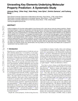 Unraveling Key Elements Underlying Molecular Property Prediction: A
  Systematic Study