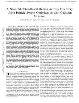 A Novel Skeleton-Based Human Activity Discovery Using Particle Swarm
  Optimization with Gaussian Mutation