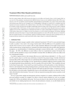 Treatment Effect Risk: Bounds and Inference