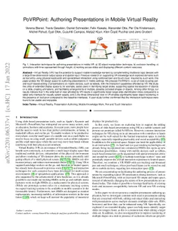 PoVRPoint: Authoring Presentations in Mobile Virtual Reality