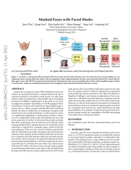 Masked Faces with Faced Masks