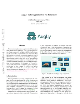 AugLy: Data Augmentations for Robustness