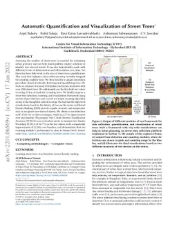 Automatic Quantification and Visualization of Street Trees