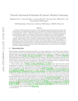 Towards Adversarial Evaluations for Inexact Machine Unlearning
