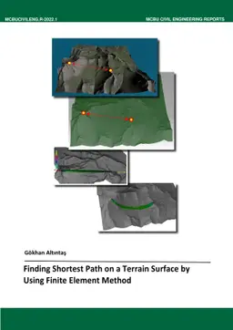 Finding Shortest Path on a Terrain Surface by Using Finite Element
  Method