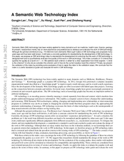 A Semantic Web Technology Index