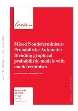 Mixed Nondeterministic-Probabilistic Automata: Blending graphical
  probabilistic models with nondeterminism