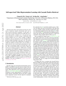 Self-supervised Video Representation Learning with Cascade Positive
  Retrieval