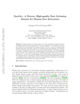 FaceOcc: A Diverse, High-quality Face Occlusion Dataset for Human Face
  Extraction