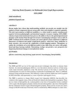 Inferring Brain Dynamics via Multimodal Joint Graph Representation
  EEG-fMRI