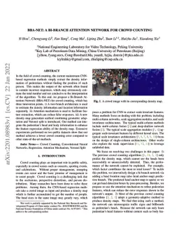 BBA-net: A bi-branch attention network for crowd counting