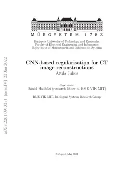 CNN-based regularisation for CT image reconstructions