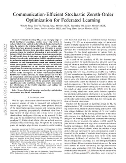 Communication-Efficient Stochastic Zeroth-Order Optimization for
  Federated Learning