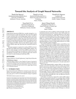 Toward the Analysis of Graph Neural Networks