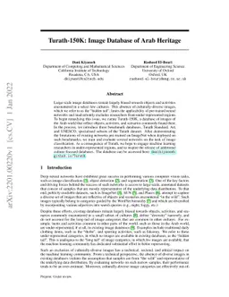 Turath-150K: Image Database of Arab Heritage