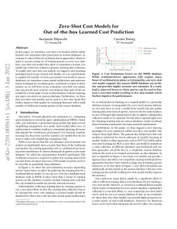 Zero-Shot Cost Models for Out-of-the-box Learned Cost Prediction