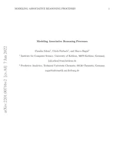 Modeling Associative Reasoning Processes