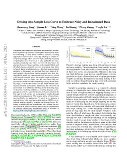 Delving into Sample Loss Curve to Embrace Noisy and Imbalanced Data