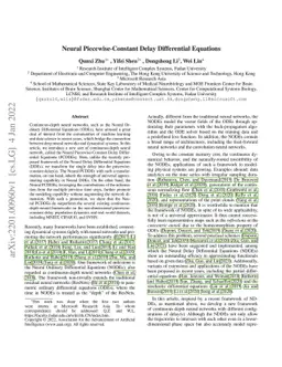 Neural Piecewise-Constant Delay Differential Equations