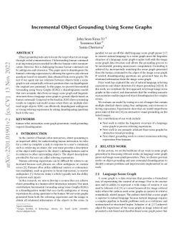 Incremental Object Grounding Using Scene Graphs
