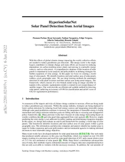 HyperionSolarNet: Solar Panel Detection from Aerial Images