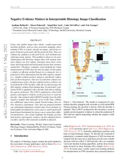Negative Evidence Matters in Interpretable Histology Image
  Classification