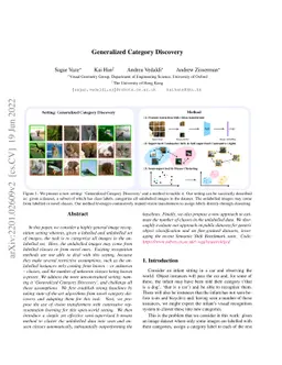 Generalized Category Discovery