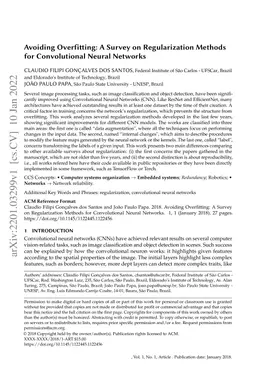 Avoiding Overfitting: A Survey on Regularization Methods for
  Convolutional Neural Networks