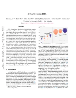 A ConvNet for the 2020s