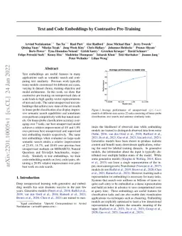 Text and Code Embeddings by Contrastive Pre-Training