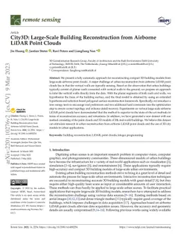 City3D: Large-Scale Building Reconstruction from Airborne LiDAR Point
  Clouds