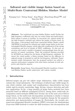 Infrared and visible image fusion based on Multi-State Contextual Hidden
  Markov Model