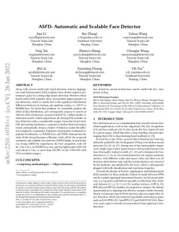 ASFD: Automatic and Scalable Face Detector