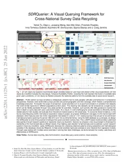 SQRQuerier: A Visual Querying Framework for Cross-national Survey Data
  Recycling