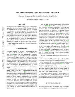The MSXF TTS System for ICASSP 2022 ADD Challenge