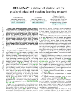 DELAUNAY: a dataset of abstract art for psychophysical and machine
  learning research