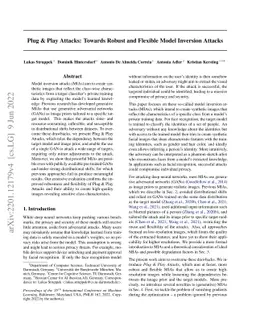 Plug & Play Attacks: Towards Robust and Flexible Model Inversion Attacks