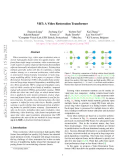 VRT: A Video Restoration Transformer