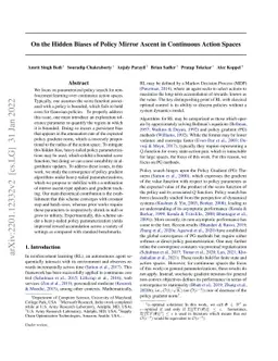 On the Hidden Biases of Policy Mirror Ascent in Continuous Action Spaces