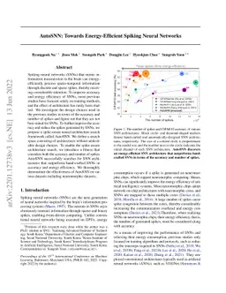 AutoSNN: Towards Energy-Efficient Spiking Neural Networks