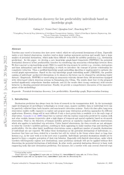 Potential destination discovery for low predictability individuals based
  on knowledge graph