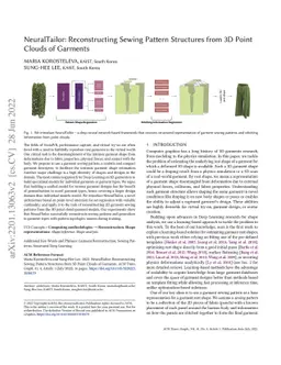 NeuralTailor: Reconstructing Sewing Pattern Structures from 3D Point
  Clouds of Garments
