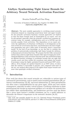 LinSyn: Synthesizing Tight Linear Bounds for Arbitrary Neural Network
  Activation Functions