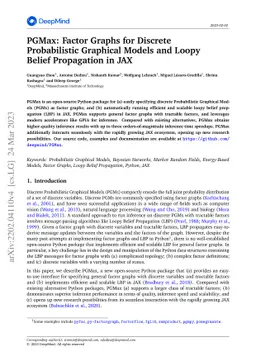 PGMax: Factor Graphs for Discrete Probabilistic Graphical Models and
  Loopy Belief Propagation in JAX