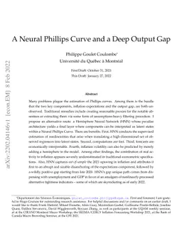 A Neural Phillips Curve and a Deep Output Gap
